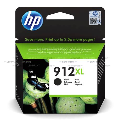 Оригинальный HP 3YL84AE, картридж чёрный XL, № 912XL - купить
