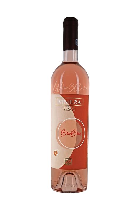 Domeniile Sescu Viniera Bonbon Rose Demidulce Wine