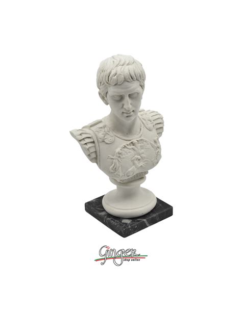 Imperatori Romani Cesare Augusto Busto 16 Cm