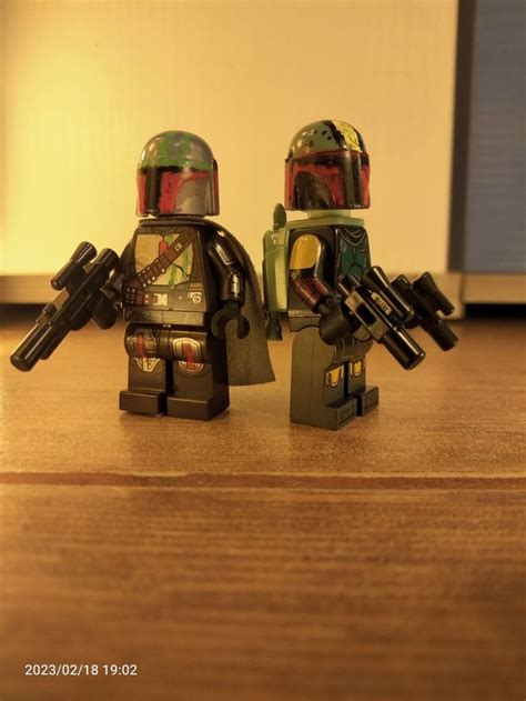 Mandalorian Custom Lego Custom Lego Boba Fett Mandalorian Star Wars