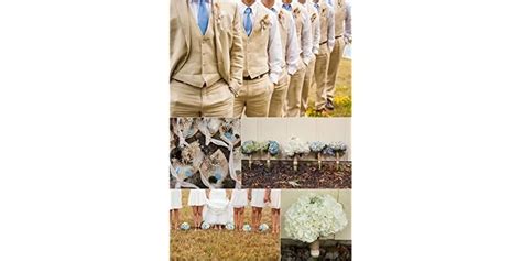 Linen Wedding Suits 3 Pieces Set