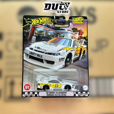 Ducstore Model Car HRT Hot Wheels Premium LB Super Silhouette Nissan Silvia S Boulevard