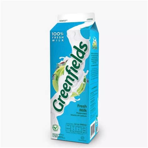 Jual Greenfields Fresh Milk 1 Liter Shopee Indonesia