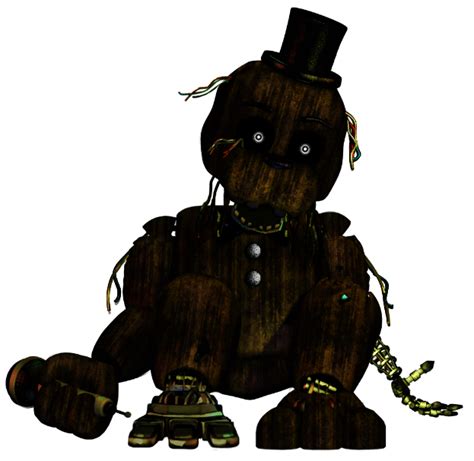 Fnaf 3 Phantom Golden Freddy By Ajosterio On Deviantart