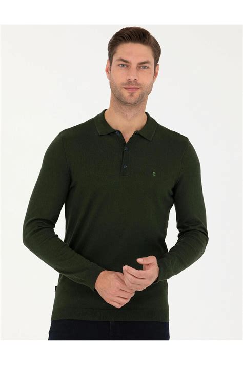 Pierre Cardin Slim Fit Polo Yaka Basic Triko Kazak Fiyatı Yorumları