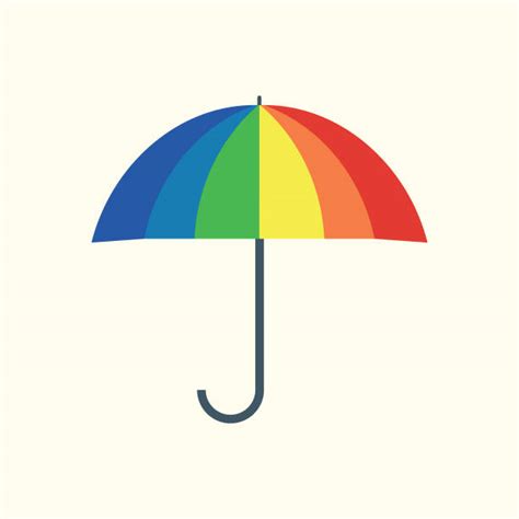 Rainbow Umbrella Illustrations Royalty Free Vector Graphics And Clip Art