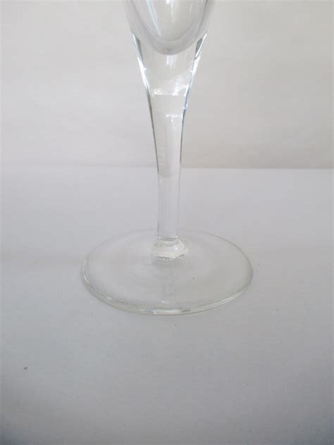 Vintage Crystal Martini Glasses Set Of 5 Etsy