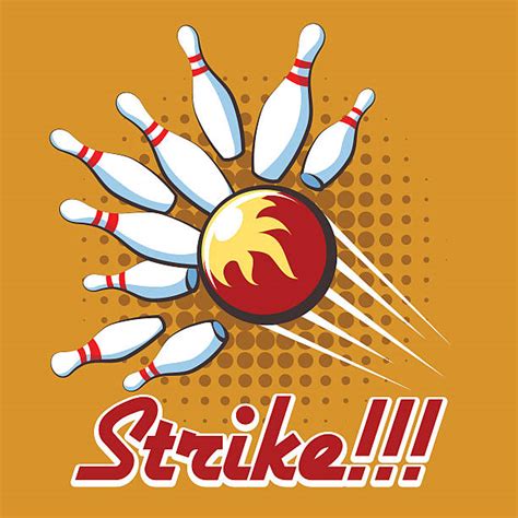 Royalty Free Bowling Strike Clip Art, Vector Images & Illustrations ...