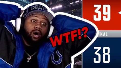 Browns Vs Colts Crazy Ending Reaction 2023 Week 7 Game Youtube