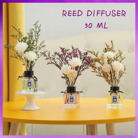 Jual Reed Diffuser Aroma Terapi Pengharum Ruangan Essential Oil