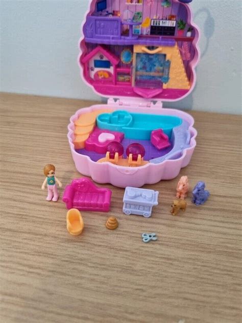 Polly Pocket Groom Glam Poodle Compact Playset Ebay