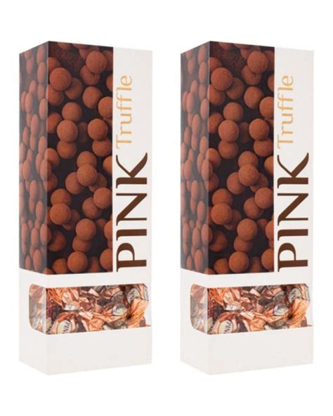 Конфеты шоколадные "PINK TRUFFLE" 163гр./2уп. купить на OZON по низкой ...