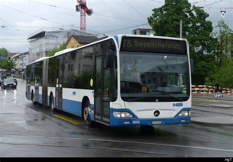 Vbz Mercedes Citaro Nr Unterwegs Auf Der Linie In Z Rich