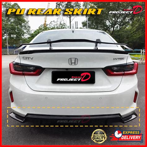 Ready Stockhonda City Gn Sedan Pu Rear Skirt Pu