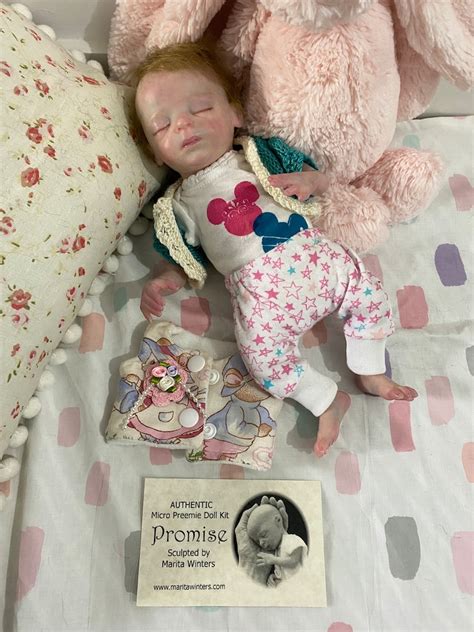 Micro Preemie Promise By Marita Winters Reborn Baby Doll Etsy