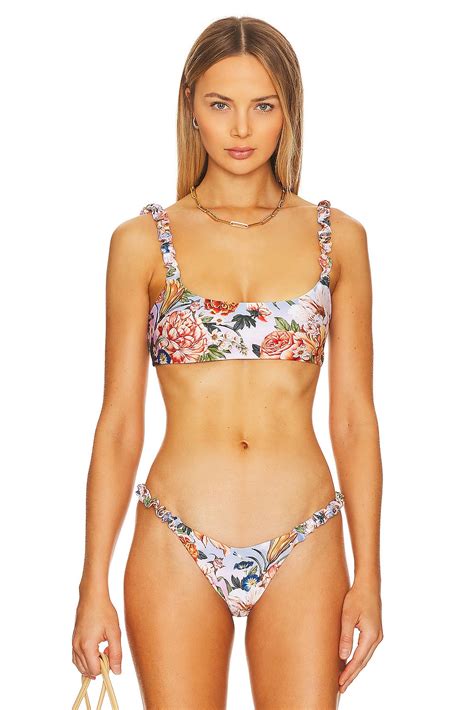 Agua Bendita Evie Bikini Top In Multicolor REVOLVE