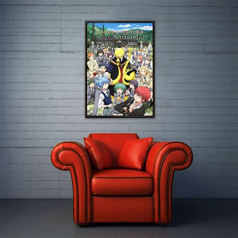 42x30cm Anime Assassination Classroom Poster Classic Wall Scroll Home