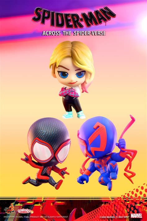 Hot Toys Debuts Spider Man Across The Spider Verse Cosbaby S Miles Morals Spider Man