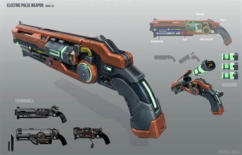 Weapon Concept Art Study by MikeBull02 on DeviantArt