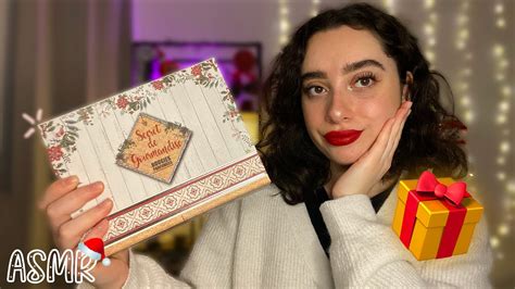 Asmr Fran Ais Mes Cadeaux De No L Asmr Relax Asmrfr Youtube