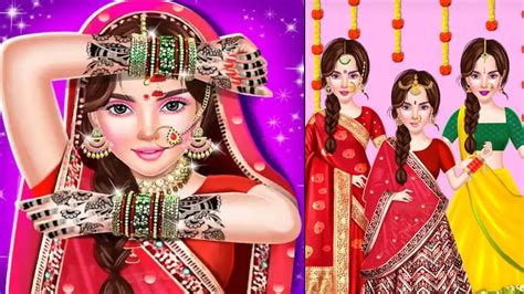 Indian Wedding Dress Up Game Princess Bridal Makeup Fashion Stylish