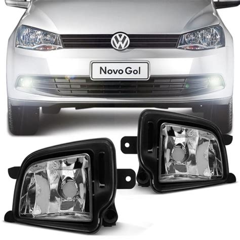 Farol De Milha Novo Gol Voyage G6 2013 2014 Neblina Auxiliar Frete grátis