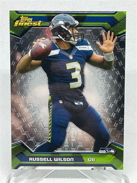 Russell Wilson 2013 Topps Finest 75 2nd Year EBay