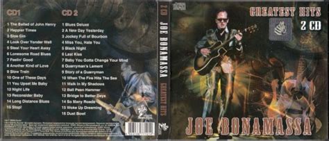 Release “greatest Hits” By Joe Bonamassa Cover Art Musicbrainz