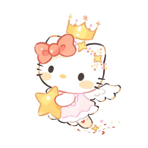 Hello Kitty cute fantasy art - YouLoveIt.com