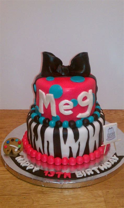 Angel Wing Cakes: "Meg" Cake