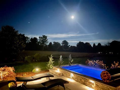 Luxury Soake Pool and Outdoor Design in Lee, MA