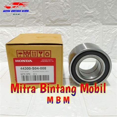 Bearing Roda Depan Honda Jazz RS Mobilio Brio New City Original