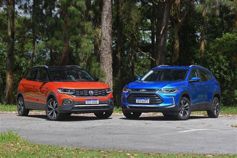 Chevrolet Tracker X Vw T Cross Quem Leva A Melhor Nesse Duelo Suv