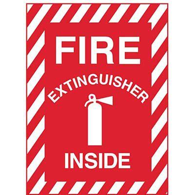 Glow In The Dark Fire Extinguisher Signs Fire Extinguisher Inside