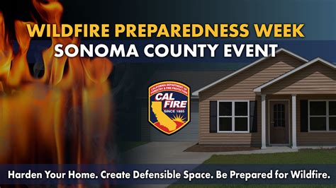 Wildfire Preparedness Week Sonoma County Event May 5 2022