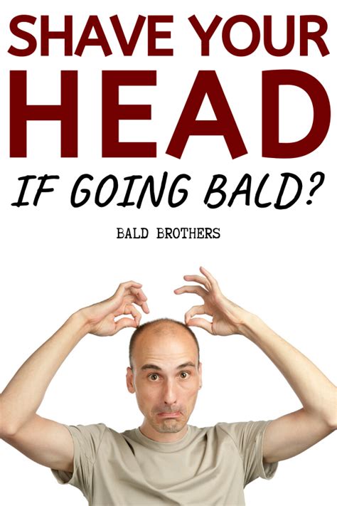 When To Shave Your Head If Going Bald How About Right Now Shaving Your Head Going Bald Balding