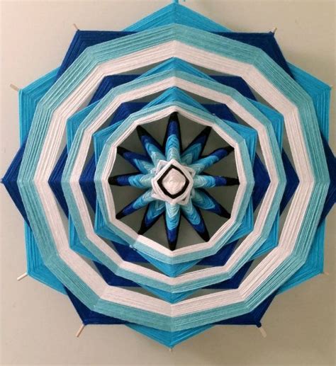 21 12 Sided Ojo De Dios God S Eye Mandala Woven Etsy Gods Eye