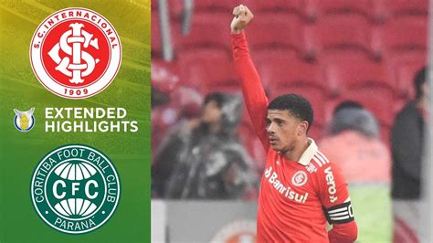 Internacional Vs Coritiba Extended Highlights Brasileiro S Rie A