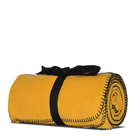 Yellow Fleece Blanket - Mitscoots Outfitters