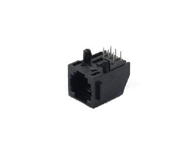 6P6C jack connector with ear - China supplier