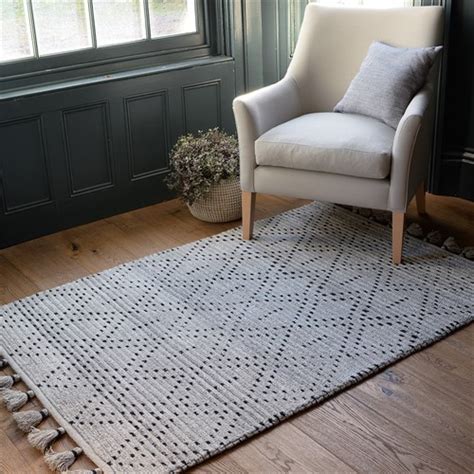 Grey Rugs Mats Runners The Cotswold Company