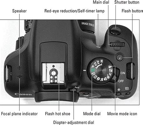 Canon Eos Rebel T D For Dummies Cheat Sheet Dummies