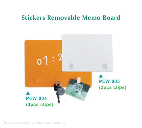 Stickers Removable Memo Board SUN YU HUNG Enterprise CO LTD