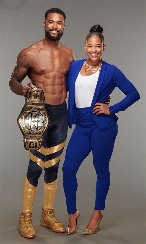 Montez Ford With His Wife Bianca Belair ️ Wwe Couples Female