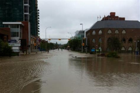 Calgary Flooding Road And Bridge Closures