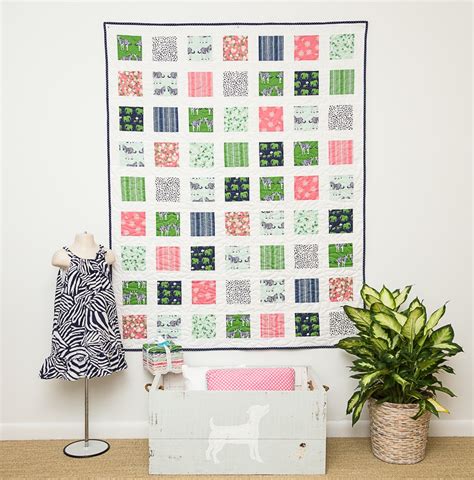 Easy Charm Pack Quilt Tutorial - The Polka Dot Chair