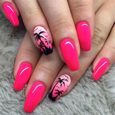 18 Summer Gel Nail Art Designs Ideas 2019 2 Fabulous Nail Art Designs