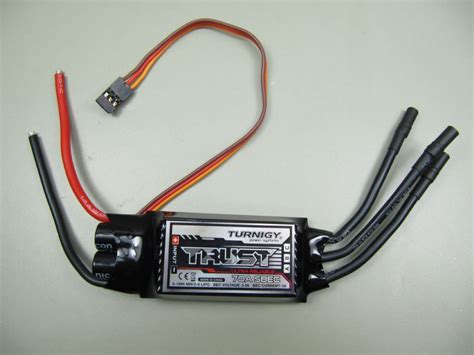 Esc Turnigy Trust 70a Sbec Brushless Speed