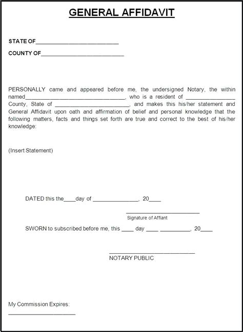 Notary Affidavit Format India Universal Network Hot Sex Picture