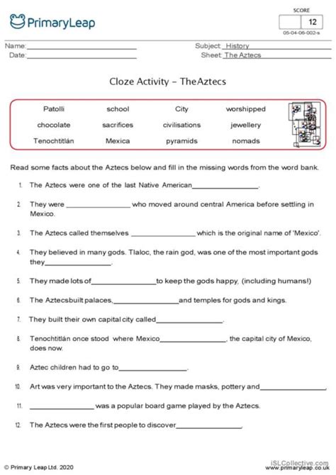 340 Cloze English ESL Worksheets Pdf Doc